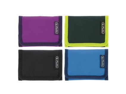 Peňaženka Herlitz Dievčatá a Chlapci, mix farieb, 4 ks