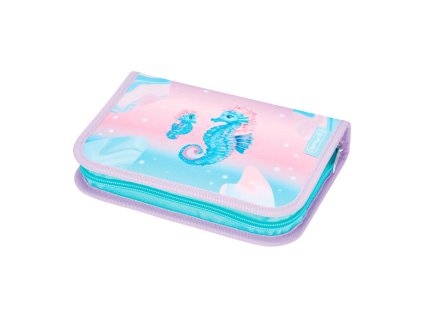 Peračník Herlitz 1 zipsový plný 2-klopý Morský koník