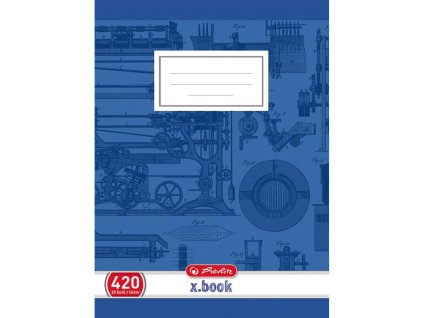 Zošit Herlitz 420, čistý, 70g/m2