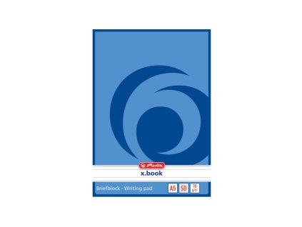 Blok poznámkový linajkový Herlitz A5 50 listov