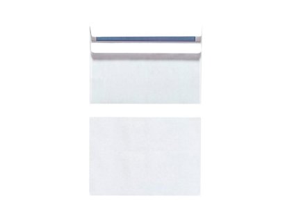 Poštové obálky C6 Herlitz samolepiace s vnútornou potlačou, biele, 25 ks