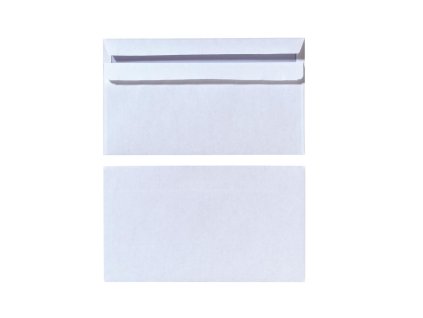 Poštové obálky DL Herlitz samolepiace s vnútornou potlačou, biele, 25 ks