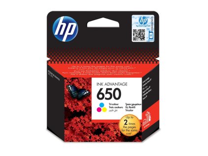 Atramentová náplň HP CZ102AE HP 650 color (200 str.)
