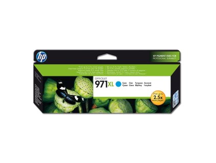 Atramentová náplň HP CN626AE HP 971XL cyan XL (6.600 str.)