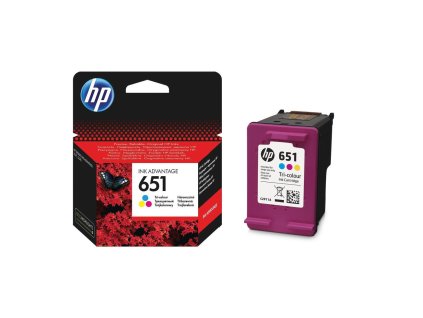 Atramentová náplň HP C2P11AE HP 651 trojfarbená (300 str.)