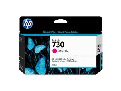 Atramentová náplň HP P2V63A HP 730 magenta (130 ml)