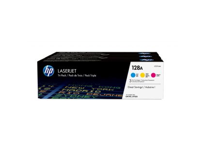 Toner HP CF371AM HP 128A kombin. balenie C/M/Y (CE321A,CE322A,CE323A)