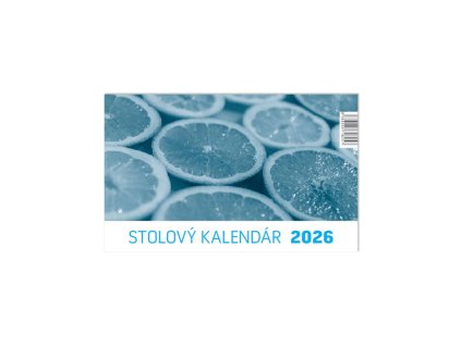 Stolový kalendár riadkový MALÝ 20 × 12,5 cm 2026