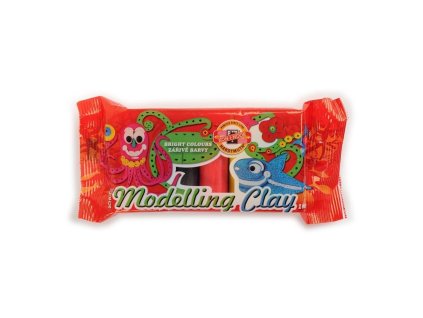 Školská plastelína 100 g 5-farebná