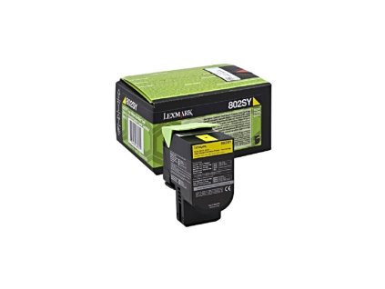 Toner Lexmark 802SY yellow (2.000 str.)