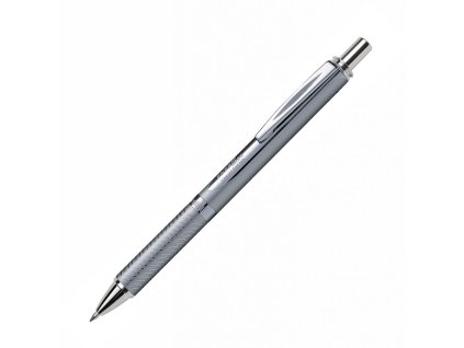 Gélový roller Pentel Energel Steel, strieborný