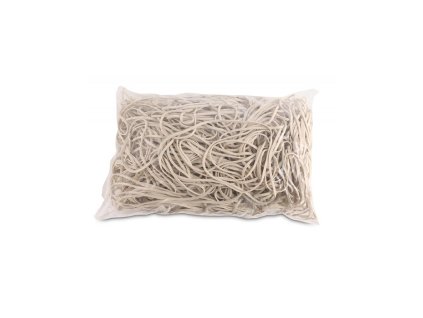 Gumičky Office Products 130mm 1kg biele