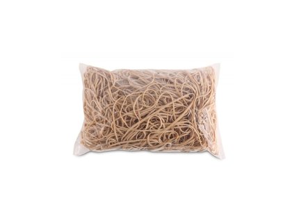 Gumičky Office Products 130mm 1kg prírodná farba