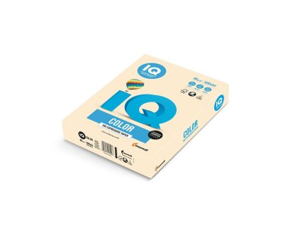 Farebný papier IQ color krémový CR20, A4, 80g