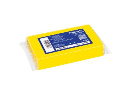 Plastelína Pelikan Nakiplast žltá 650g