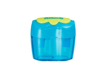 Strúhadlo Pelikan Flower plastové s 2 otvormi modré