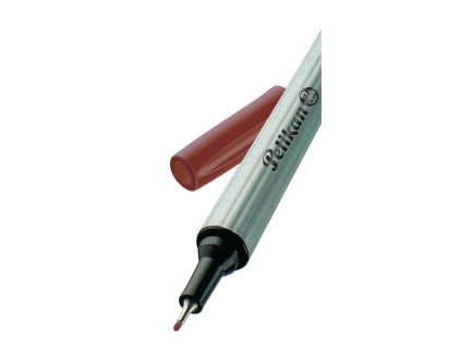 Liner Pelikan Fineliner 96-0,4 hnedý