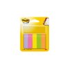 Záložky Post-it papierové, 15 x 50 mm, 100 lístkov, 5 bločkov/balenie