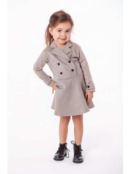 Dětské trench coat Brit šaty