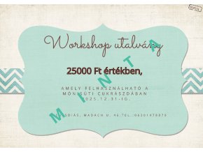 Workshop jegy