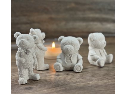 Betonový méďa - 2 varianty