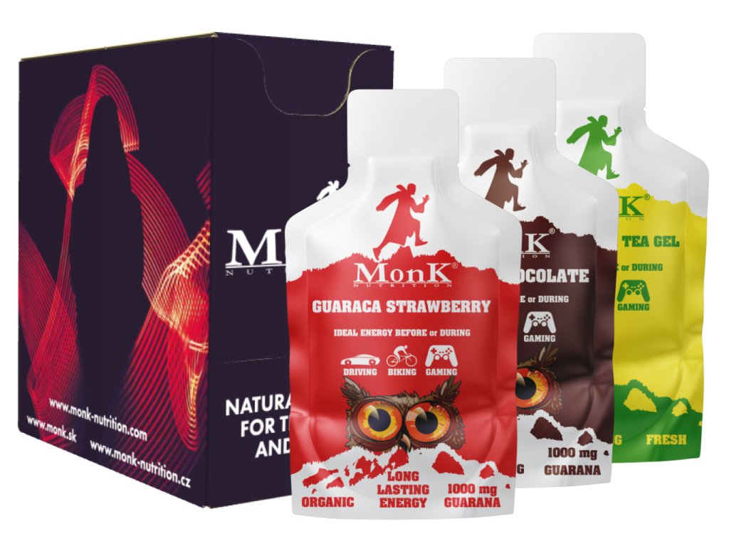 Monk Gel 30g Caffeine Multipack 15 pcs