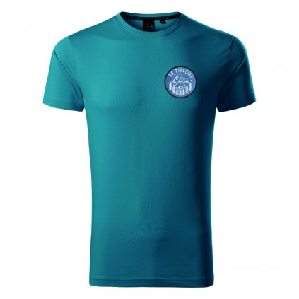 Exkluzivní tričko Do divočiny s výšivkou (Barva produktu Zelená avokádo, Velikost produktu XXL)