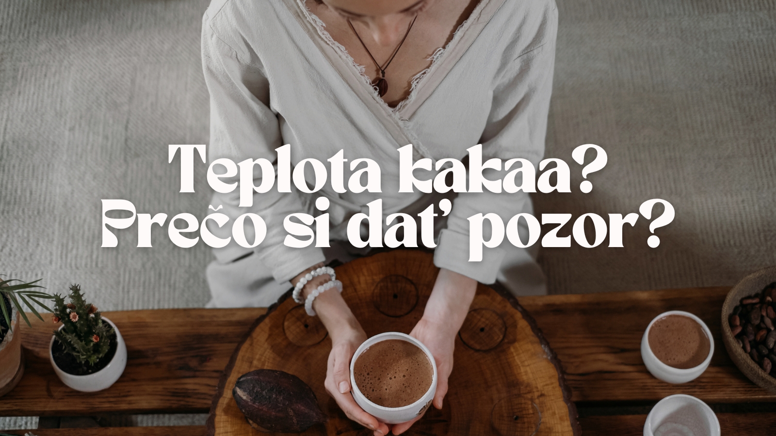 Teplota kakaa? Prečo si dať pozor?