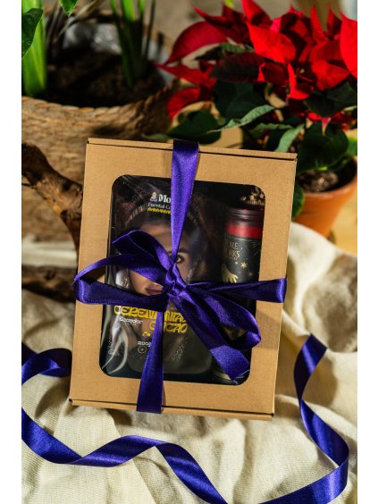 Vianočný set Manifestačná sviečka + Ceremoniálne kakao