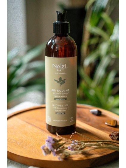 Najel organický sprchový gel s jasmínem 500 ml