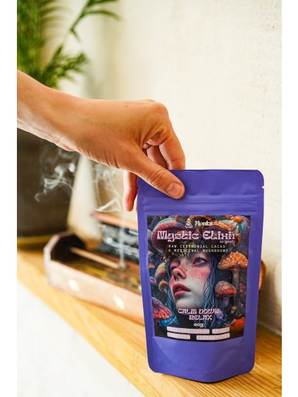 Monks Mystic Elixir - Medicinal Mushrooms & Cacao 80g