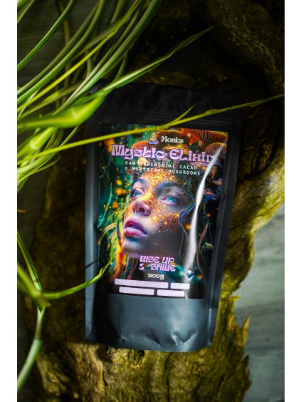 Monks Mystic Elixir -MEDICINAL MUSHROOM COCOA - RISE UP & SHINE