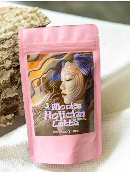 Monks Hojicha Latte 100g – japonský čaj