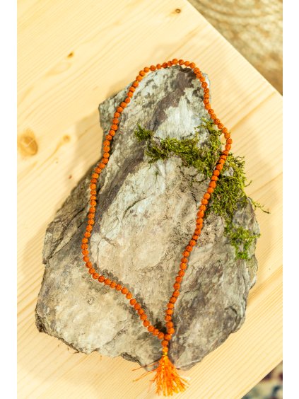 Mala meditačná pomôcka Rudraksha