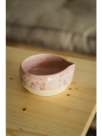 Remeselná miska na matchu Sakura