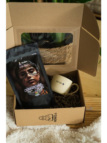 Rituálný set Otvor ♡ – šálka & ceremoniálne kakao