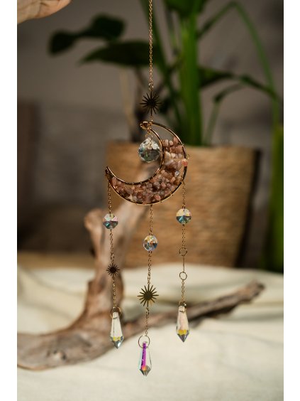 Lapač slnka – Mesiac s Ružovým Mesačným Kameňom