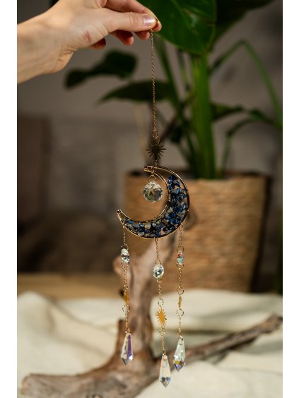 Lapač slnka – Mesiac s Lapisom Lazuli