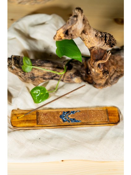 Držiak na vonné tyčinky Buddha so Sodalitom