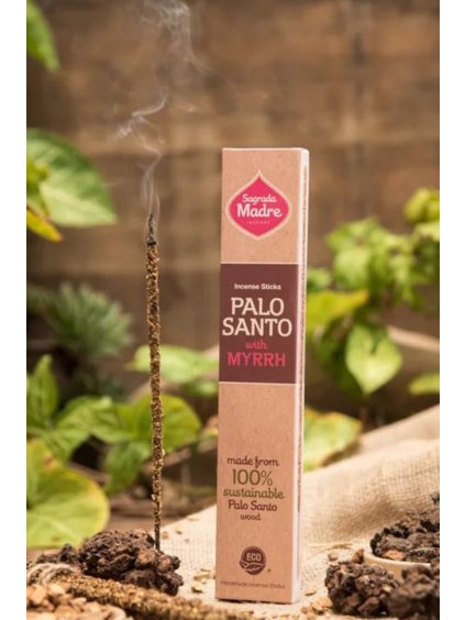 Vonné tyčinky Sagrada Madre Palo Santo & Myrrh