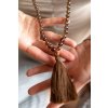 Mala meditační pomůcka Smoke quartz