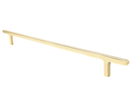 Flat Line Handle 190 BRUSHED BRASS