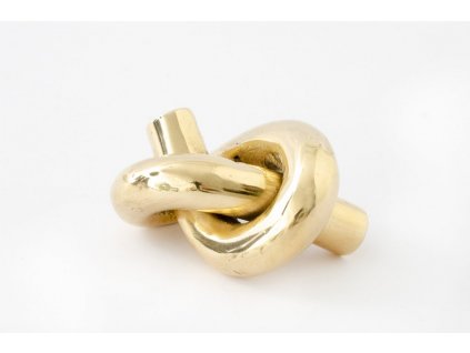knot big polished brass 1