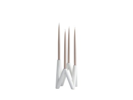 233037 W Candle Holder Bone White White Packshot – 2