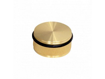1.B+P Door Stop Floor Brass