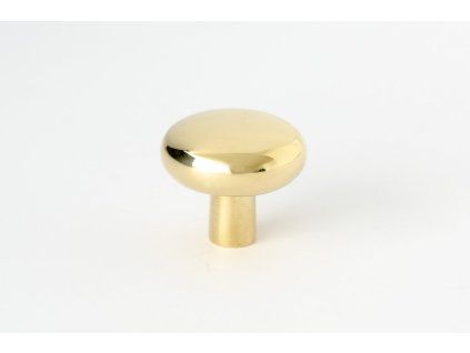 caramel 25 knob polished brass