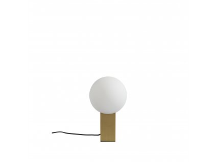 111084 Hoop Table Lamp Brass White Packshot