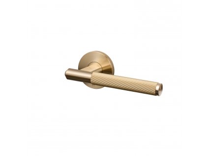 ROW Door handle Linear Brass A1