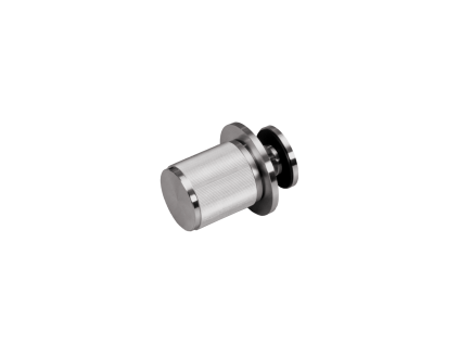 Door Knob Fixed+ROW Linear Front steel
