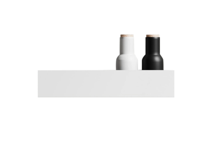 shelf U40 white vizualizace